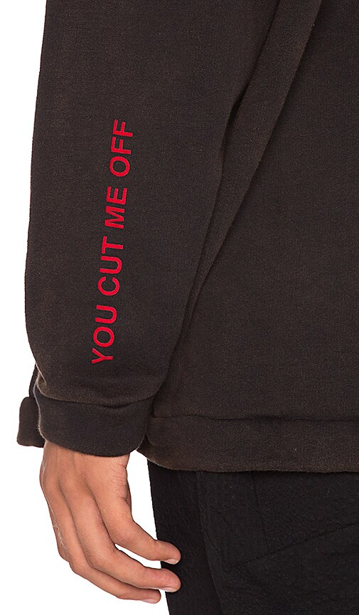 you cut me off hoodie