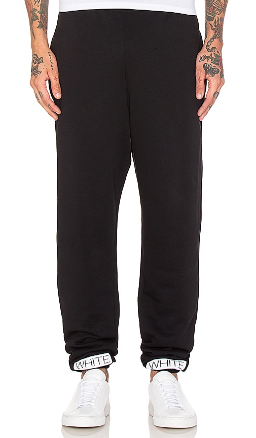 off white blue sweatpants