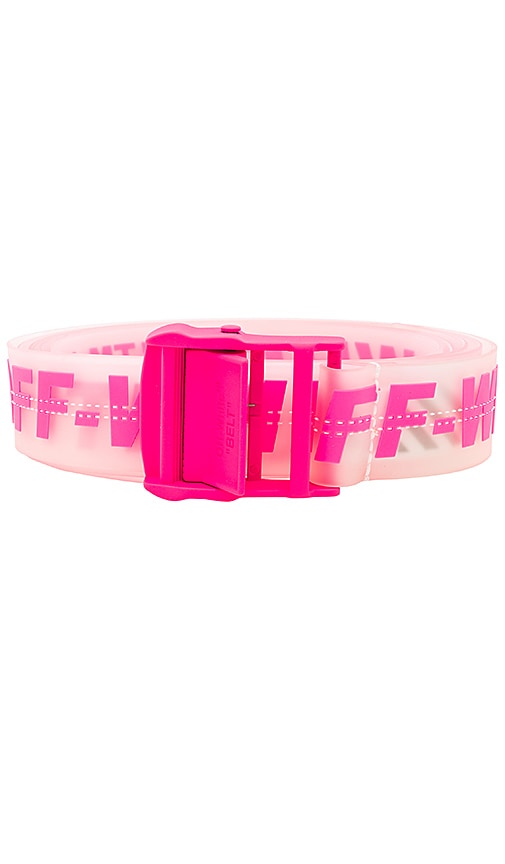 offwhite belt pink