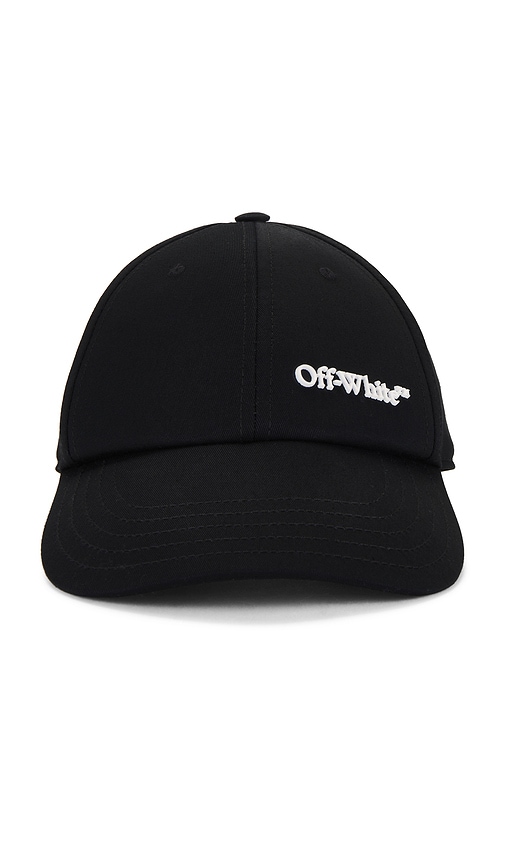 Shop Off-white 3d Logo Baseball Cap In Black & White