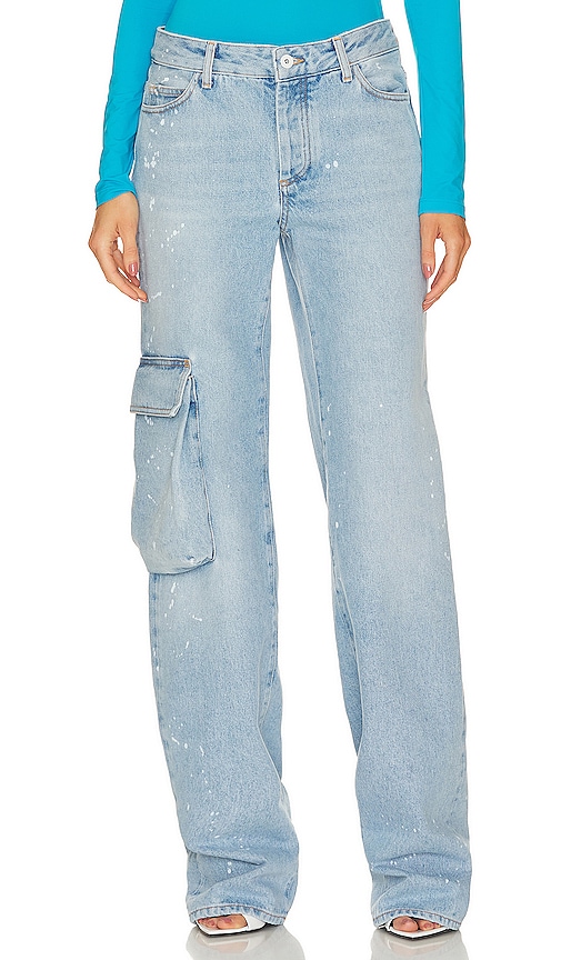 Off-white Off White 'toybox' Jeans In Blue