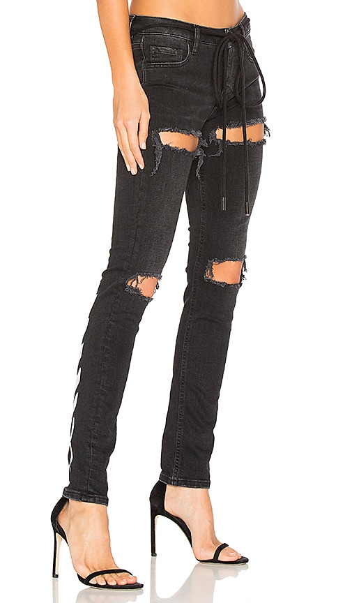 off white skinny jeans womens