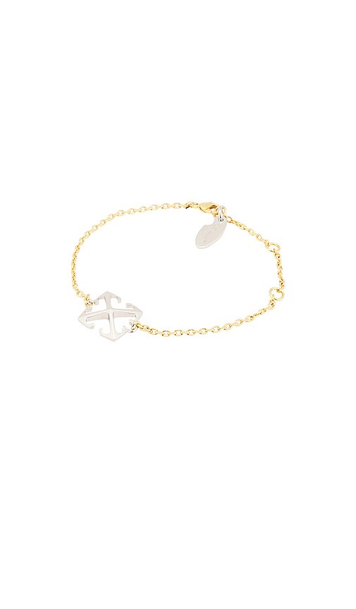 OFF-WHITE Arrow Bracelet in Gold & Silver