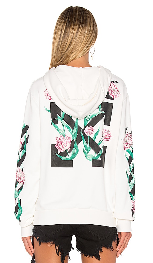 off white tulip hoodie