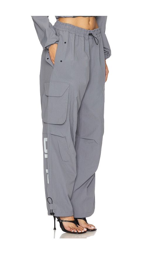 Off-white Off Parachute Pant In Grey