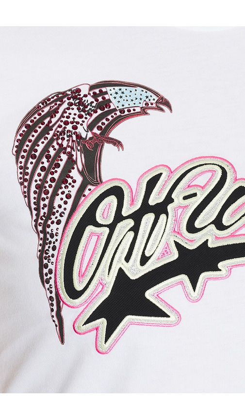 OFF-WHITE Swarovski Double Eagle Slim Tee | Thumbnail 5 OFF-WHITE Swarovski Double Eagle Slim Tee | Thumbnail 5