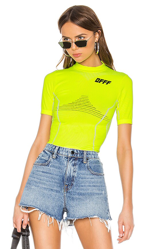 off white gym shorts