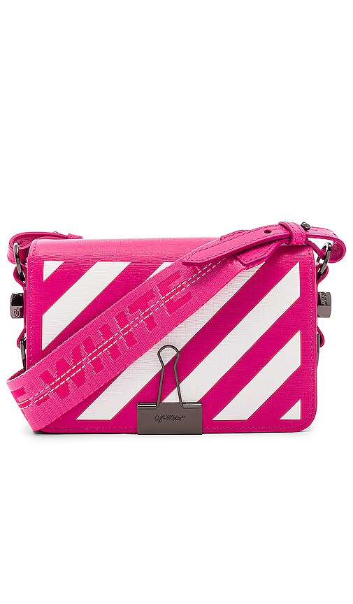 Off-White™ Fuchsia and Orange Mini Shoulder Bag