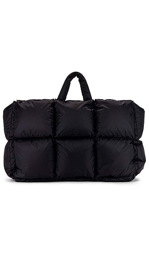 OFF WHITE Puffy Nylon Bag in Anthracite REVOLVE