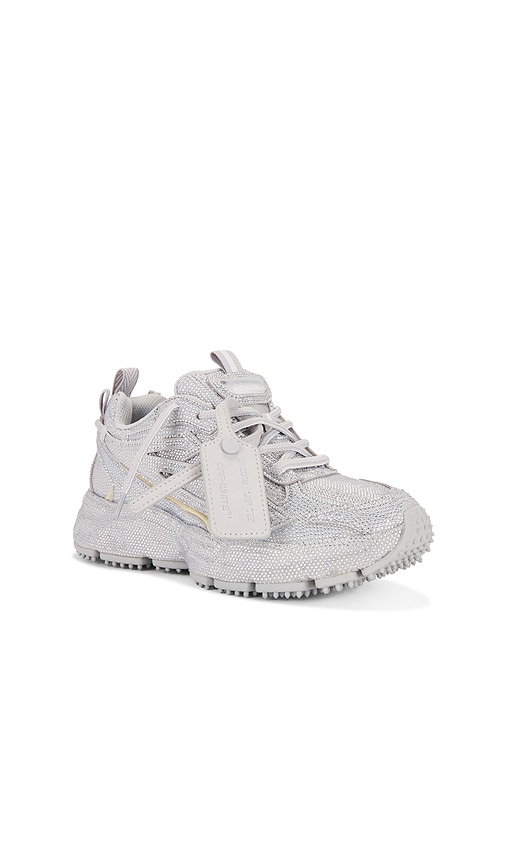 Shop Off-white Be Right Back Sneaker In 그레이 글리터