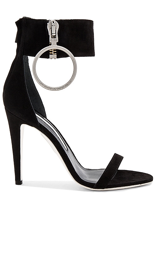 Zipped High Sandal Heel