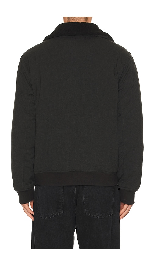 Original Penguin Contrast Collar Jacket In Black