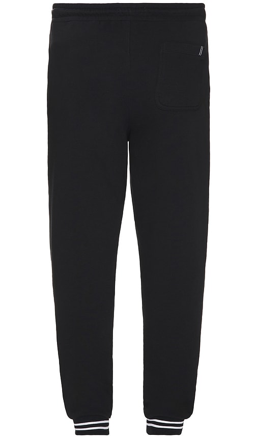 Shop Original Penguin Tv Pete Fleece Pant In 纯黑色