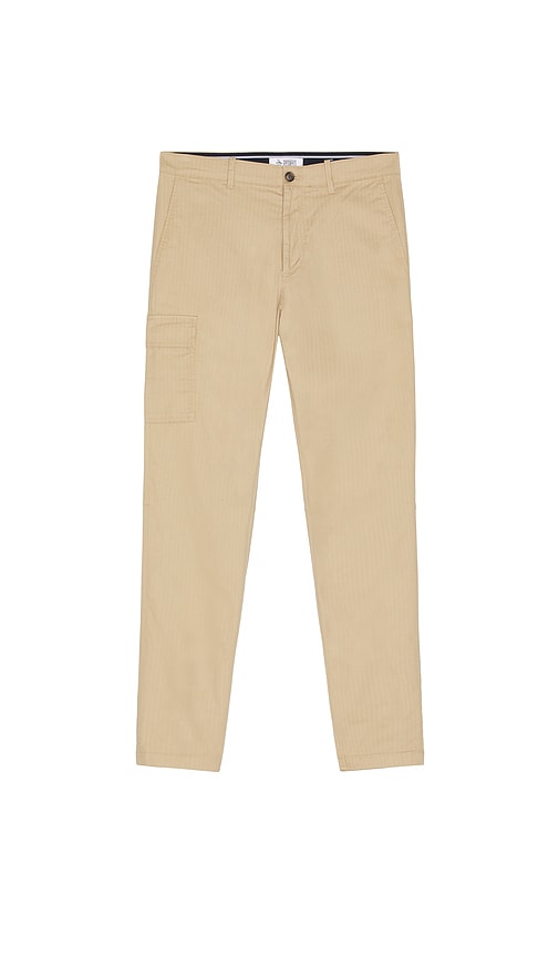 Original Penguin Herringbone Pants In Brown