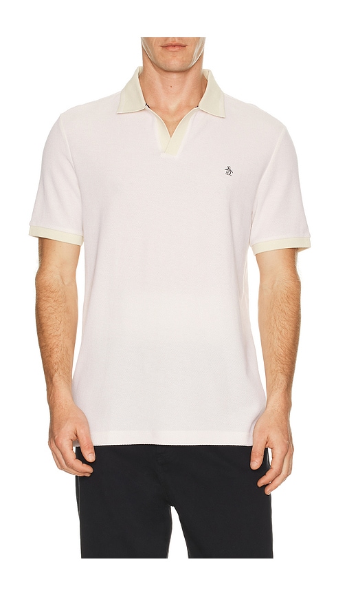 Original Penguin Jacquard Honeycomb Polo