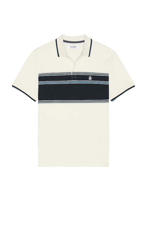 Colorblock Polo in Cream. - size L (also in M, S, XL/1X) - Original Penguin - Modalova