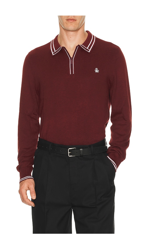 Original Penguin Long Sleeve Polo