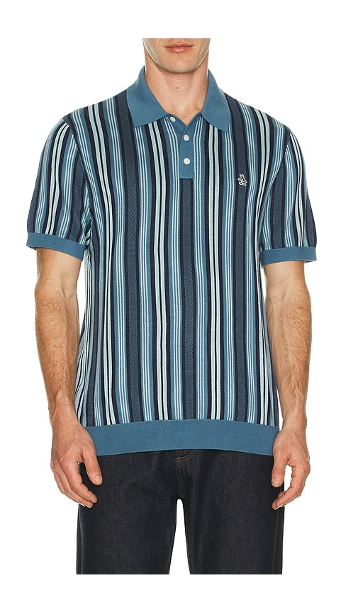 Original Penguin Vertical Stripe Polo