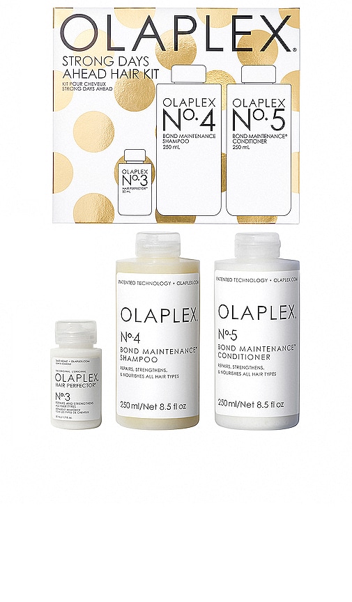 Product image of OLAPLEX KIT CAPILAR STRONG DAYS AHEAD HAIR KIT. Click to view full details