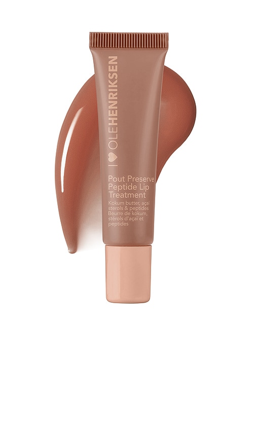 Pout Preserve Peptide Lip Treatment in Creme Brulee.