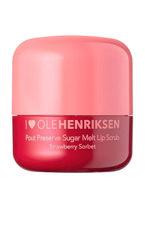 Pout Preserve Sugar Melt Lip Scrub in Strawberry Sorbet