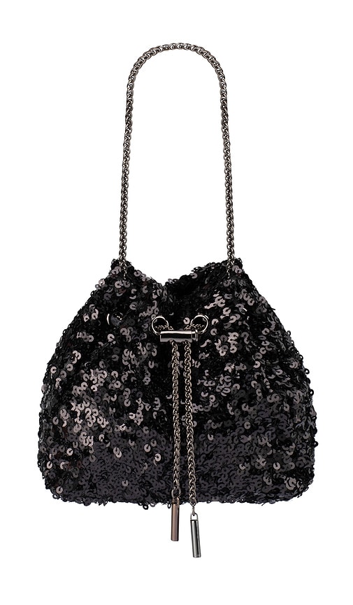 Ilana Sequin Drawstring Bag