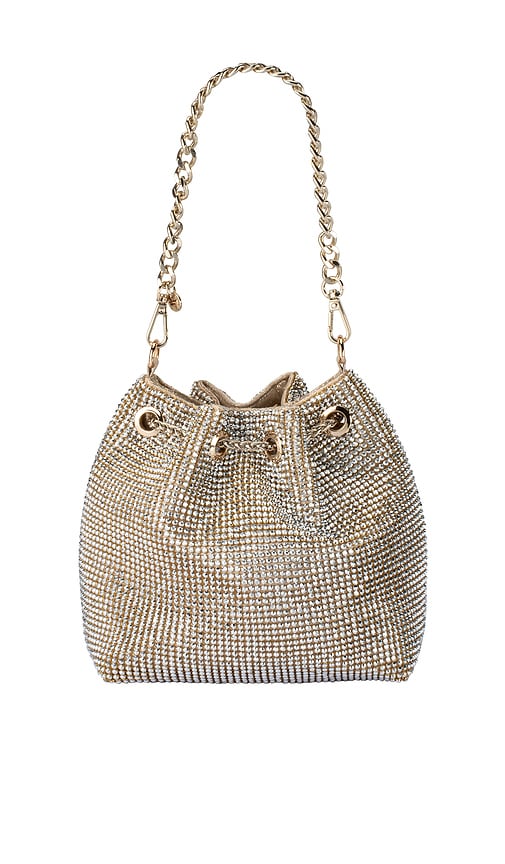Olga Berg Miranda Top Handle Bag In 香槟酒色
