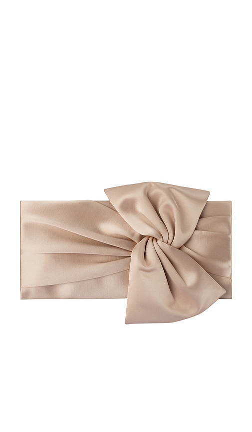 Chloe Tie Front Clutch in - olga berg - Modalova