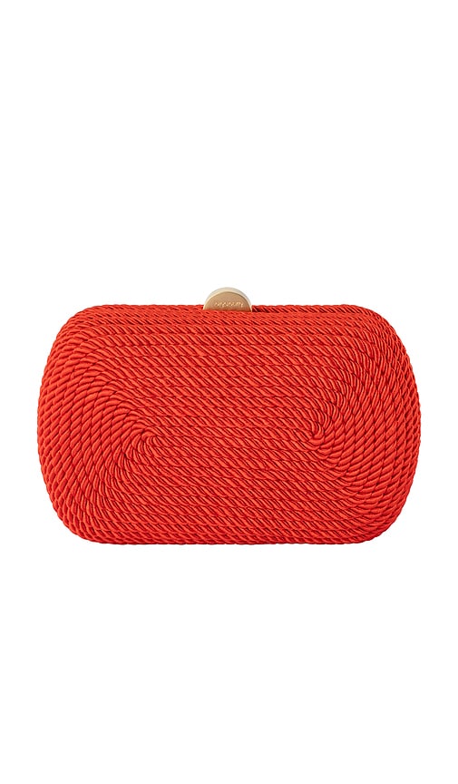 Martina Coiled Rope Clutch in - olga berg - Modalova