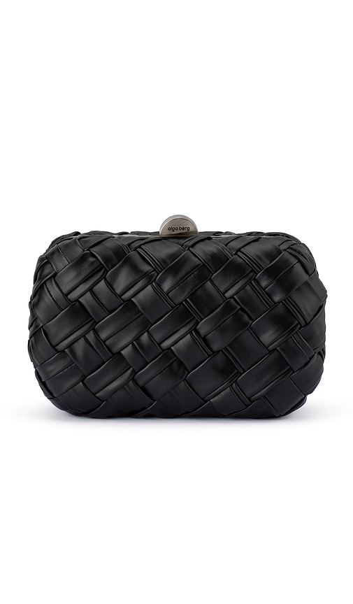 olga berg Haven Woven Clutch