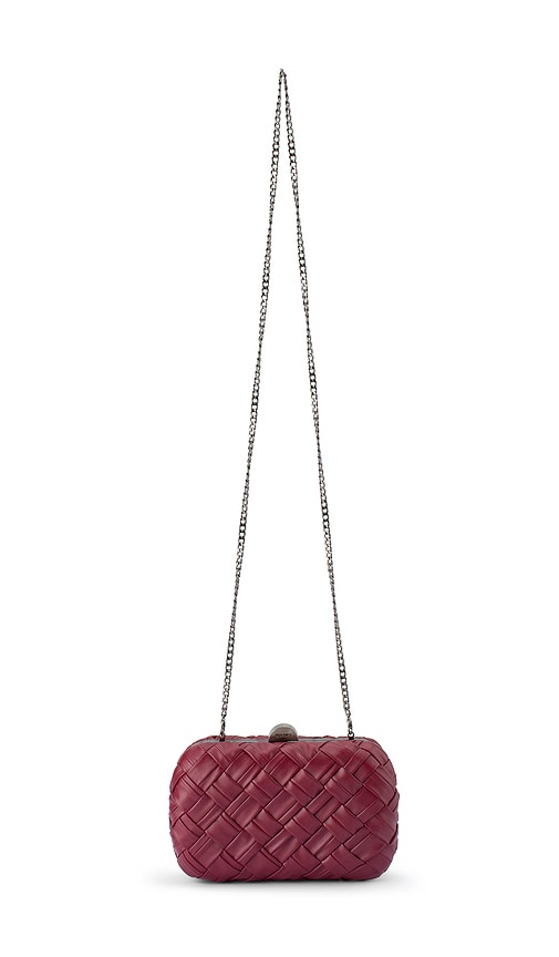  Olga Berg Clutch Aus Webstoff Haven In Red. 