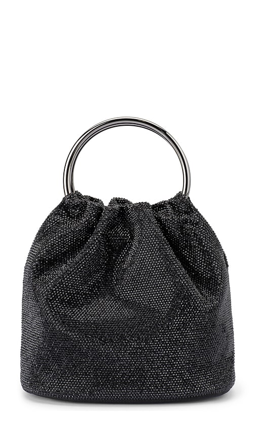 olga berg Mabel Crystal Top Handle Bag