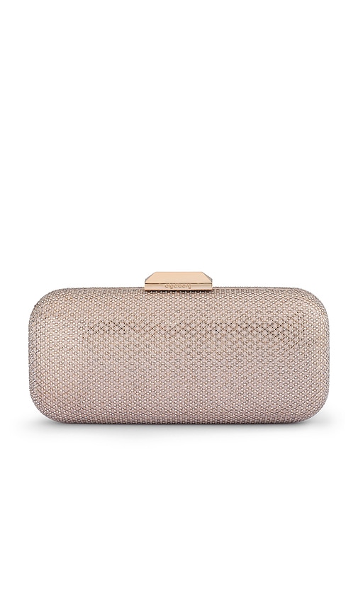 olga berg Edie Crystal Clutch