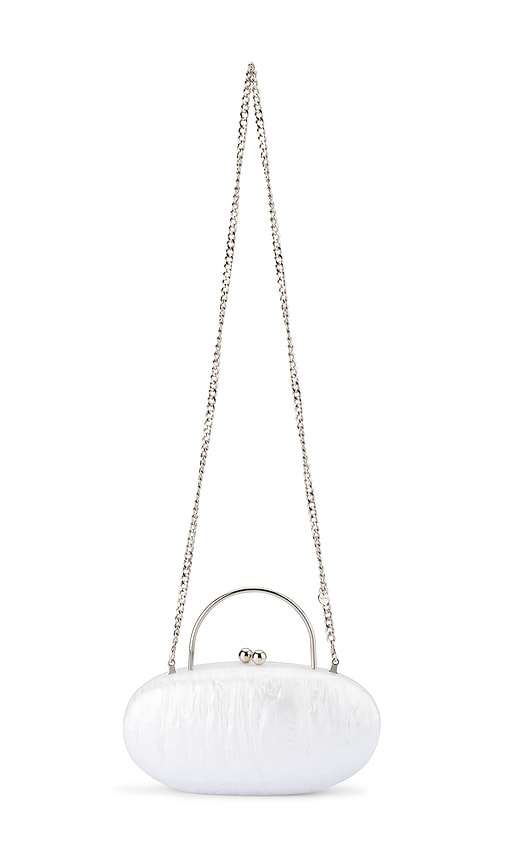 Olga Berg Tasche Mit Henkel Imelda In White. 