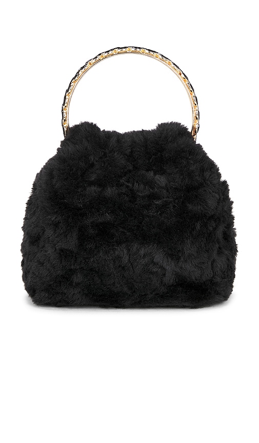  Olga Berg Tasche Mit Henkel Philippa In Black. 