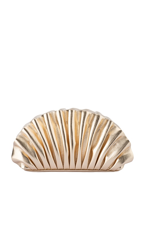 olga berg POCHETTE HOLLIE en Metallic Gold 138 €