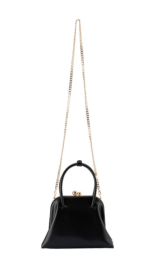 Olga Berg Tasche Mit Henkel Leandra In Black. 