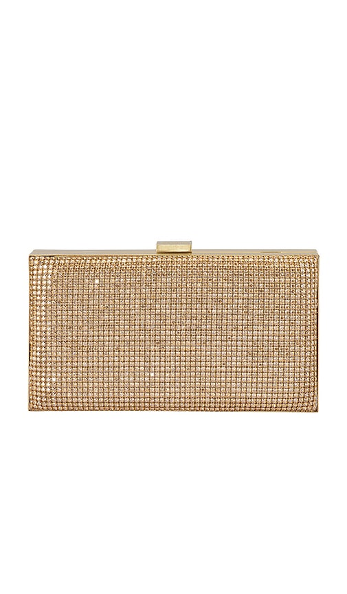 olga berg Stef Crystal Box Clutch