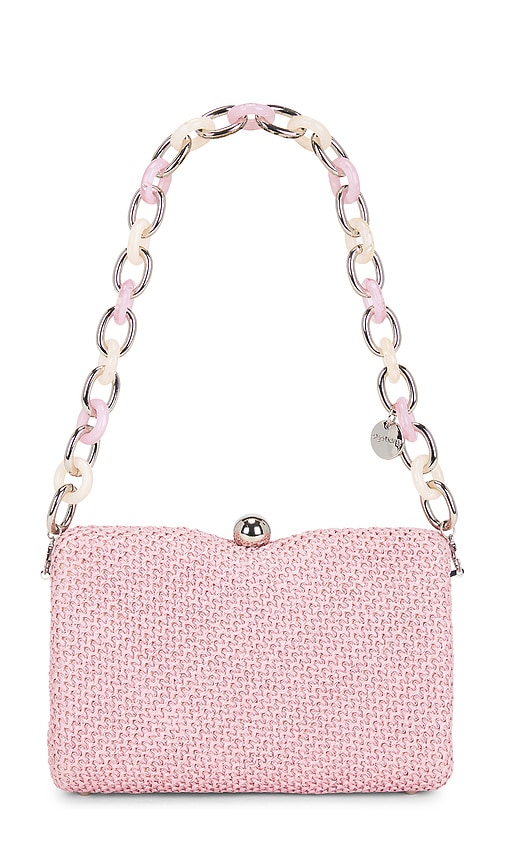 olga berg POCHETTE BIRDIE en Pink 128 €