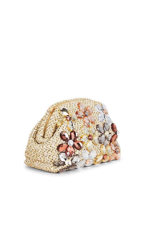 olga berg Fern Crystal Embellished Clutch | Thumbnail 3 olga berg Fern Crystal Embellished Clutch | Thumbnail 3