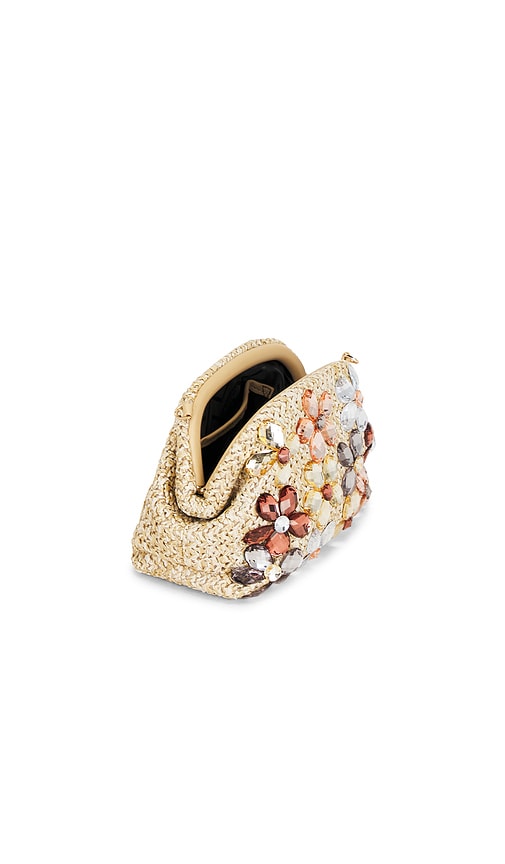 olga berg Fern Crystal Embellished Clutch | Thumbnail 4 olga berg Fern Crystal Embellished Clutch | Thumbnail 4