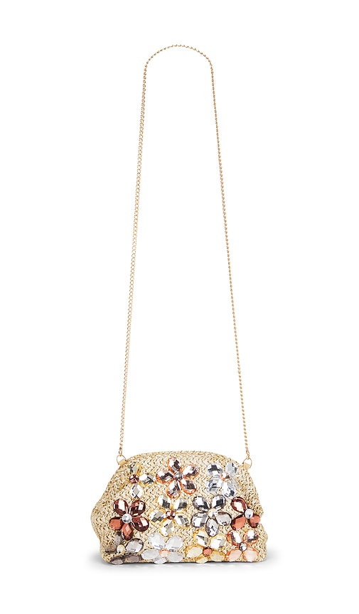 olga berg Fern Crystal Embellished Clutch | Thumbnail 5 olga berg Fern Crystal Embellished Clutch | Thumbnail 5