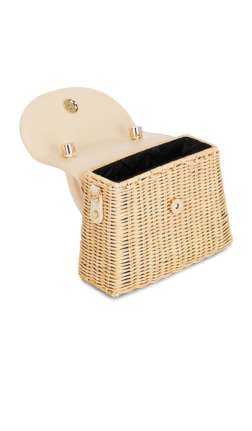 olga berg Elle Wicker Top Handle Bag | Thumbnail 4 olga berg Elle Wicker Top Handle Bag | Thumbnail 4