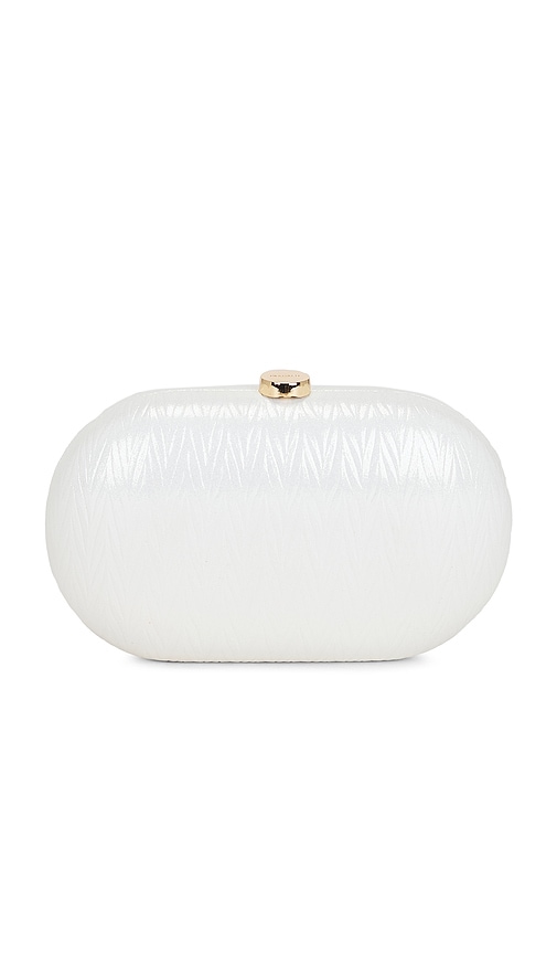 olga berg POCHETTE OVALE IZZA en Ivory 106 €