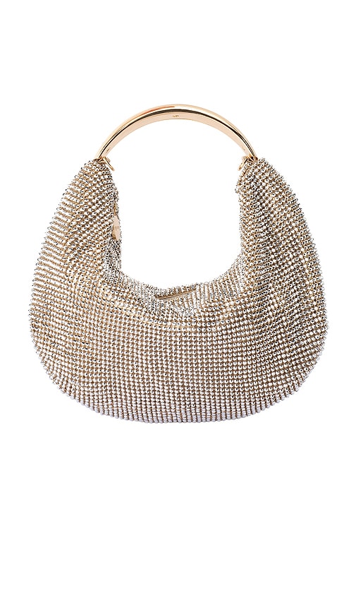 Olga Berg Tasche Pixie In Metallic Neutral