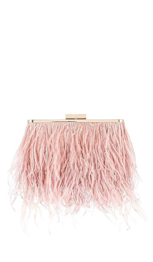 olga berg Rihanna Hotfix Clutch in Blush. - Shop and save up to 70% at The  Lux Outfit