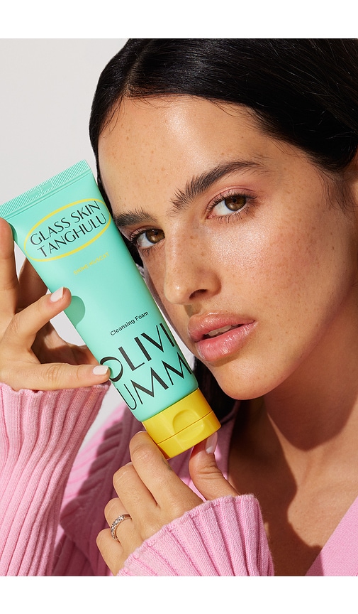OLIVIAUMMA GLASS SKIN TANGHULU SHINE MUSCAT CLEANSING FOAM