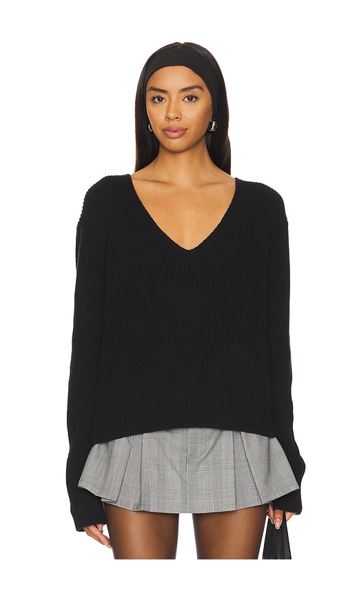 Shop One Grey Day Orson Pullover In Black