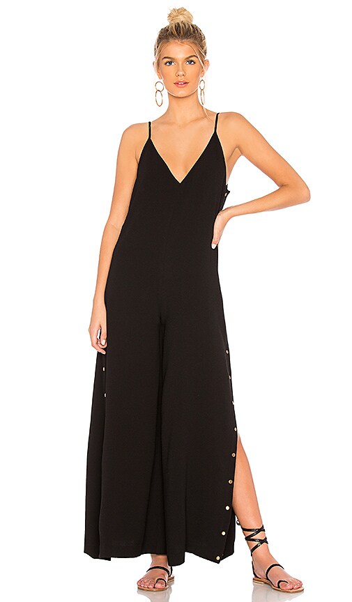 black studded jumpsuit