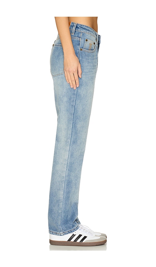  One Teaspoon Jeans De Cintura Media Y Pierna Recta Truckers En Color Azul Talla 23  (también En 31). 